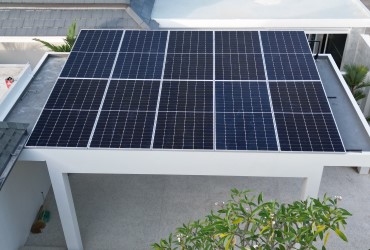 3 phase solar power system, Koh Phangan